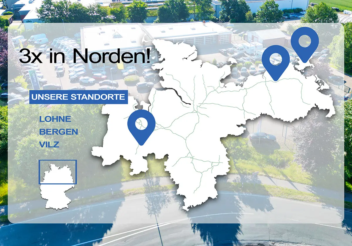 EU-Neuwagen Jahreswagen an 3 Standorten in Lohne, Vilz und Bergen